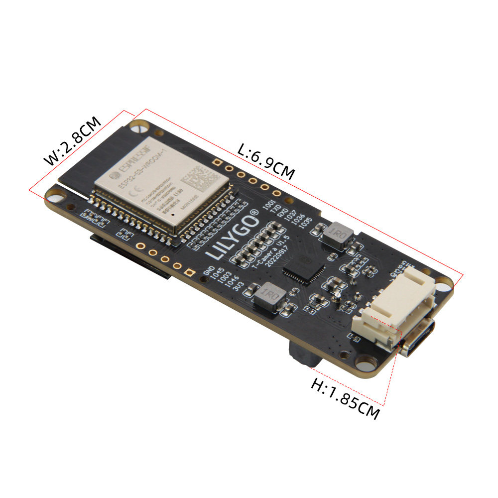 LILYGO ®   T-Camera S3 ESP32-S - Lolin S3 incelemesi ve fiyatı