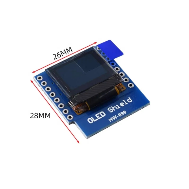 0.66 inç OLED Ekran Modülü WEM - Wemos D1 Mini incelemesi ve fiyatı