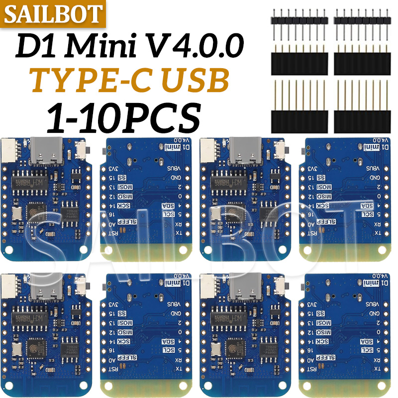 1-10 adet WeMos D1 Mini ESP826 - Wemos D1 incelemesi ve fiyatı