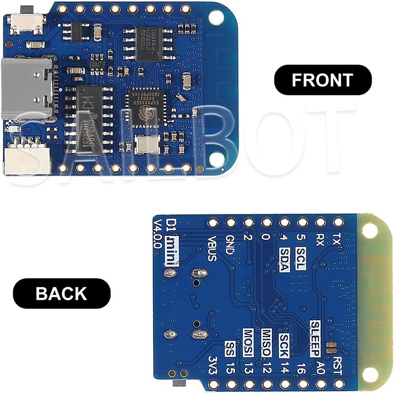 1-10 adet WeMos D1 Mini ESP826 - Wemos D1 incelemesi ve fiyatı