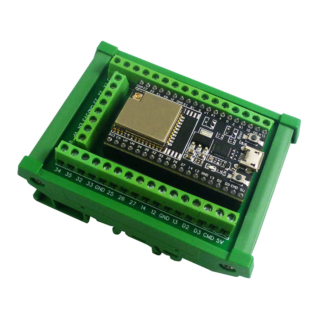 ESP32 DIN Ray Montajlı Vidalı  - Devkitc incelemesi ve fiyatı