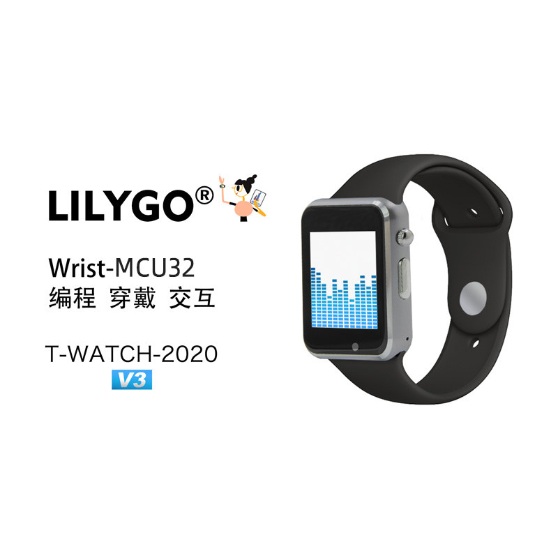 LILYGO T-WATCH-2020 V3 Mikrofo - Ttgo T Watch incelemesi ve fiyatı