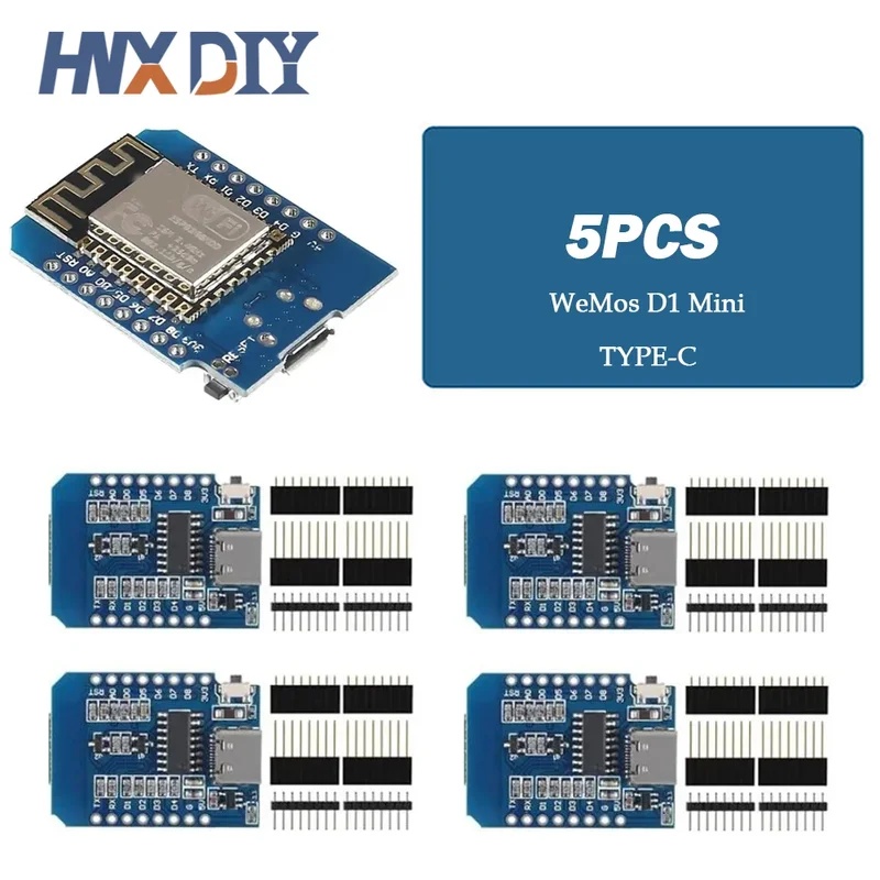 1-10PCS D1 Mini Nodemcu ESP826 - Wemos D1 Mini incelemesi ve fiyatı