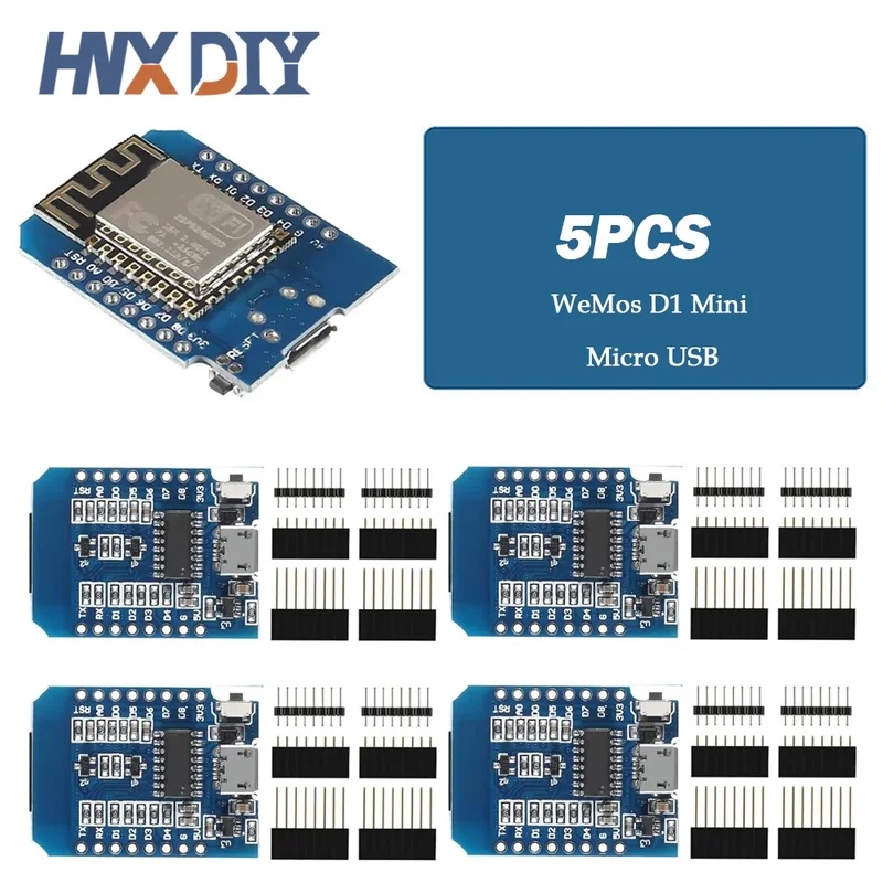 1-10PCS D1 Mini Nodemcu ESP826 - Wemos D1 Mini incelemesi ve fiyatı