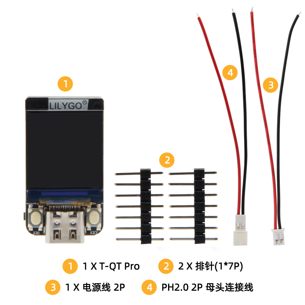 LILYGO T-QT Pro ESP32-S3 GC9A0 - Lolin S3 incelemesi ve fiyatı